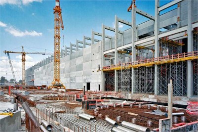 Construction sector operating at 77% capacity amid high demand